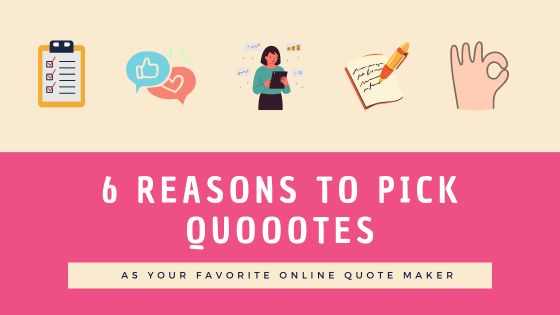 Why to pick quoootes